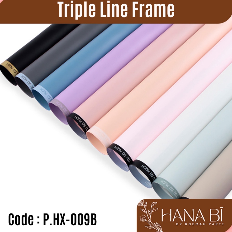 

FG2 2 Lembar Kertas Cellophane Kertas Buket paper bunga colour PHX9 B