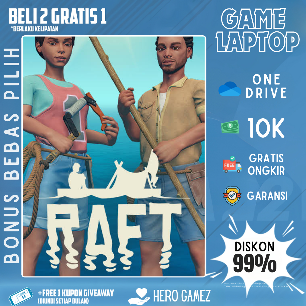 RAFT - LINK DOWNLOAD - GAME PC - GAME LAPTOP - GAME OFFLINE