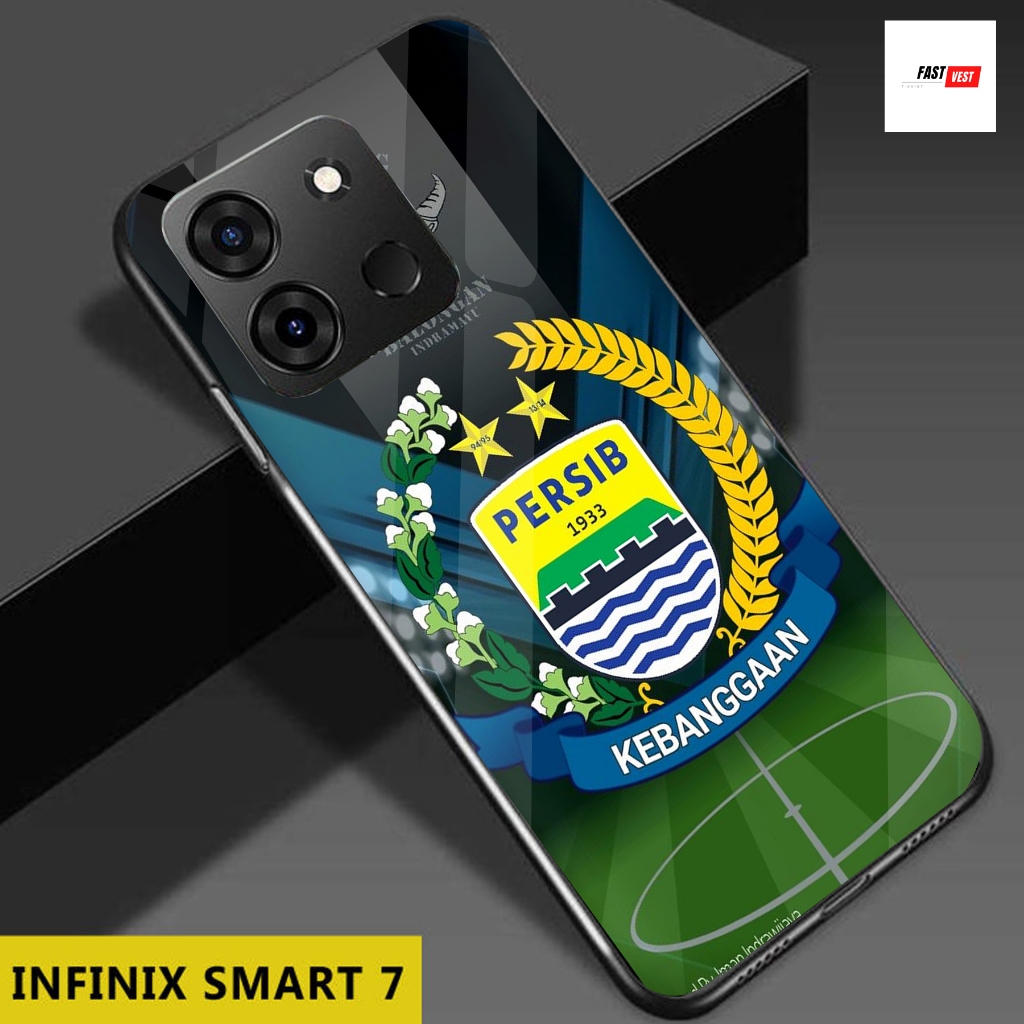 FV67 Softcase Glass Kaca Infinix Smart 7 2024 Terbaru Casing Handphone - Pelindung Handphone - Akses