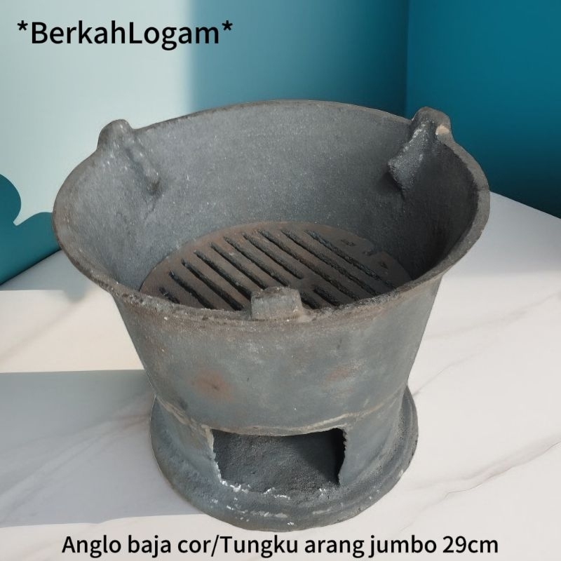 ANGLO BESI BAJA COR JUMBO 29CM/TUNGKU ARANG NASGOR JAWA/ANGLO BAJA/ANGLO ANGKRINGAN