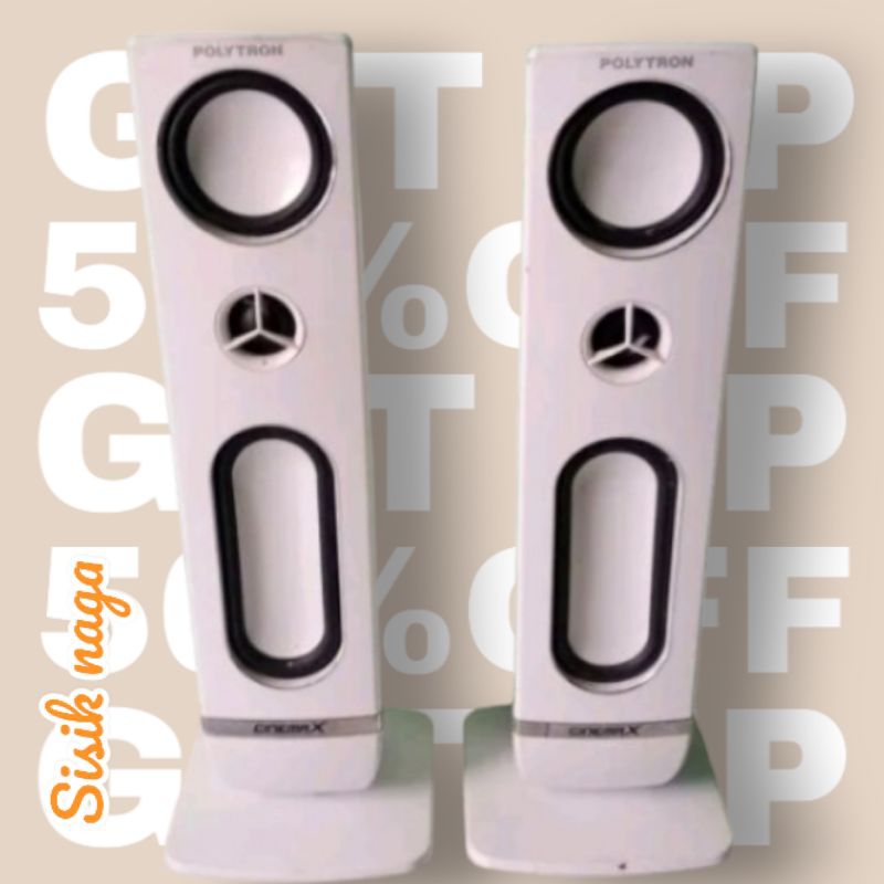 SPEAKER PASIVE TV POLYTRON 24/32 OVAL BISA UNTUK AMPLI BLUETOOTH PMA