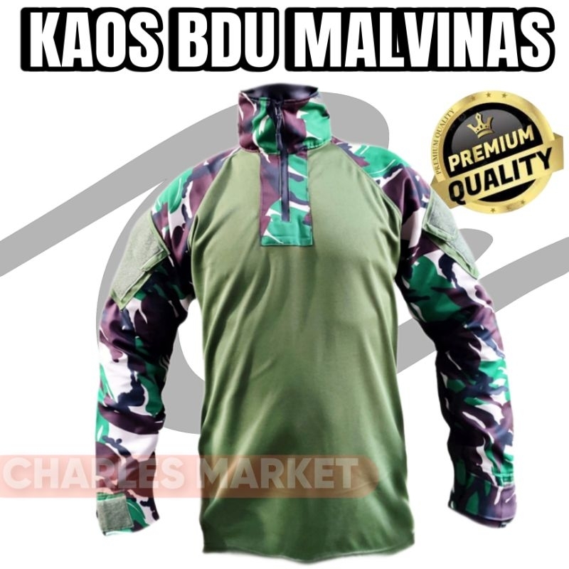 KAOS BDU MALVINAS - BDU COMBAT MALVINAS - BAJU BDU BALOTELI MALVINAS
