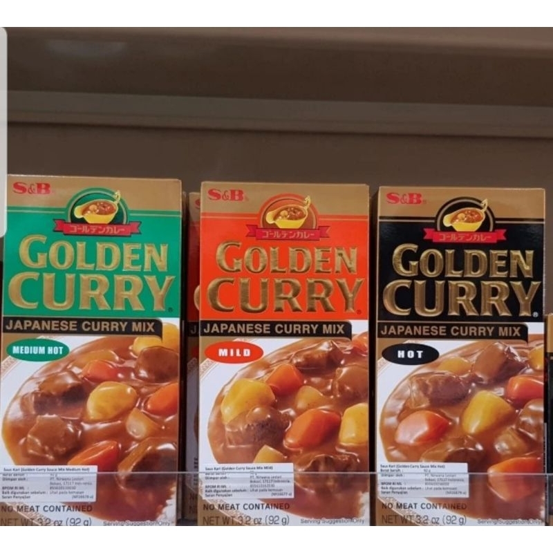 

Golden Curry 92gr