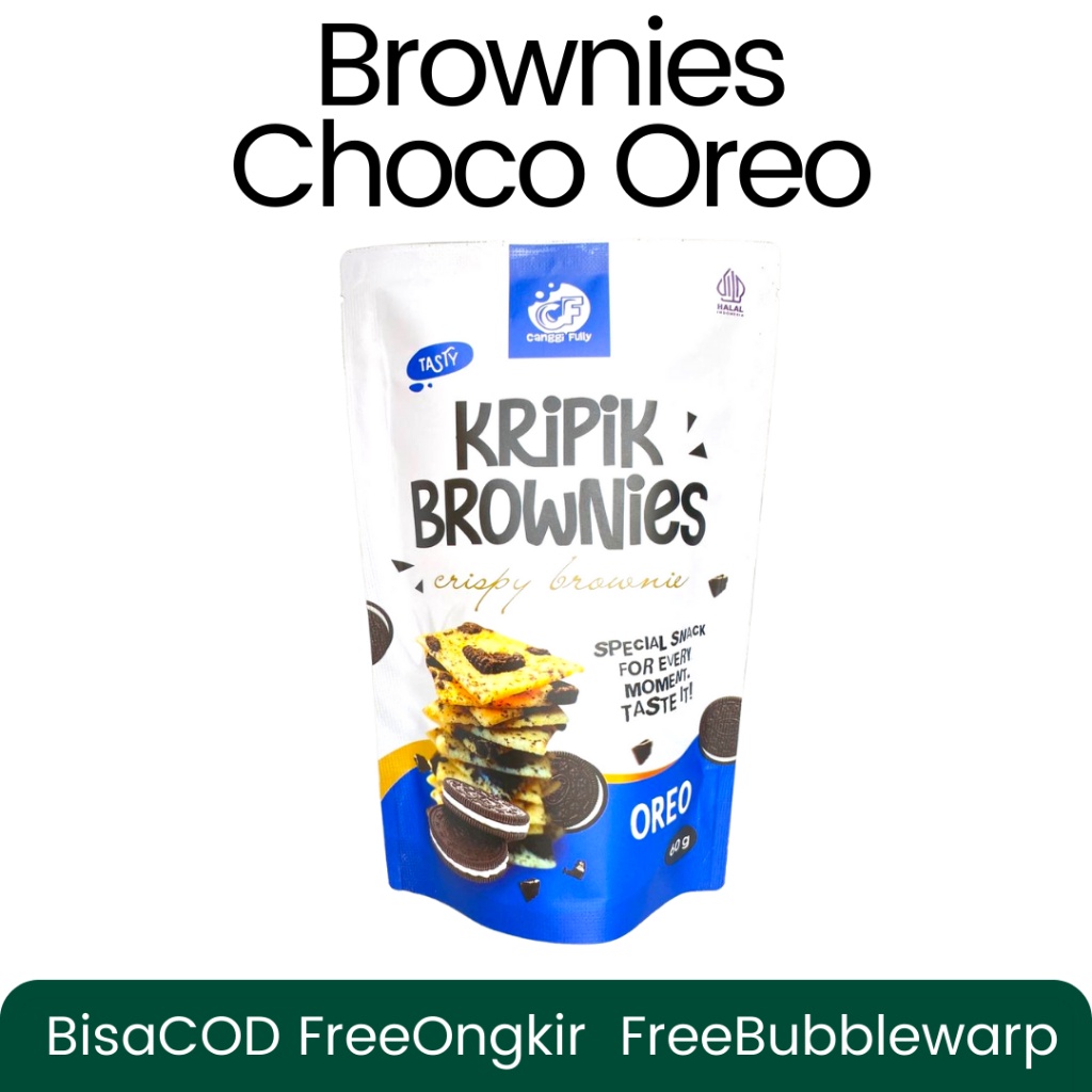 

BURUAN SERBU Keripik Kripik Brownies Apel Crunchy Oleh Oleh Khas Malang Batu