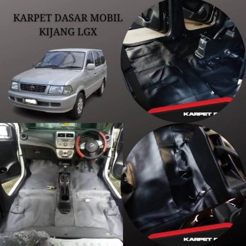 Karpet Dasar Super Predam Mobil Kijang LGX / kapsul