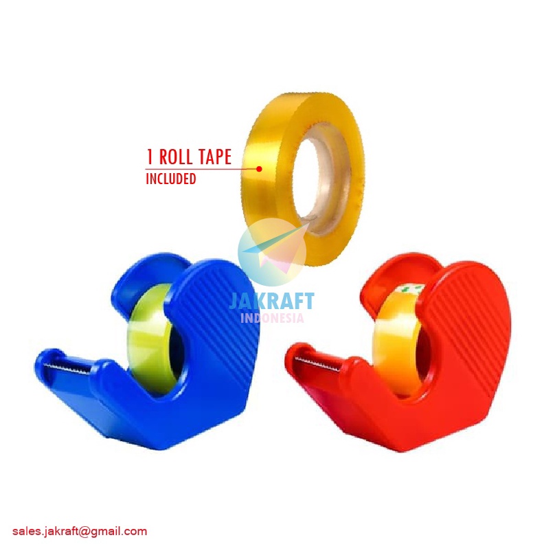 

STOK TERBARU 1 Unit Mini Portable Tape Dispenser JOYKO TC117 Tempat Isolasi Kecil Tajam