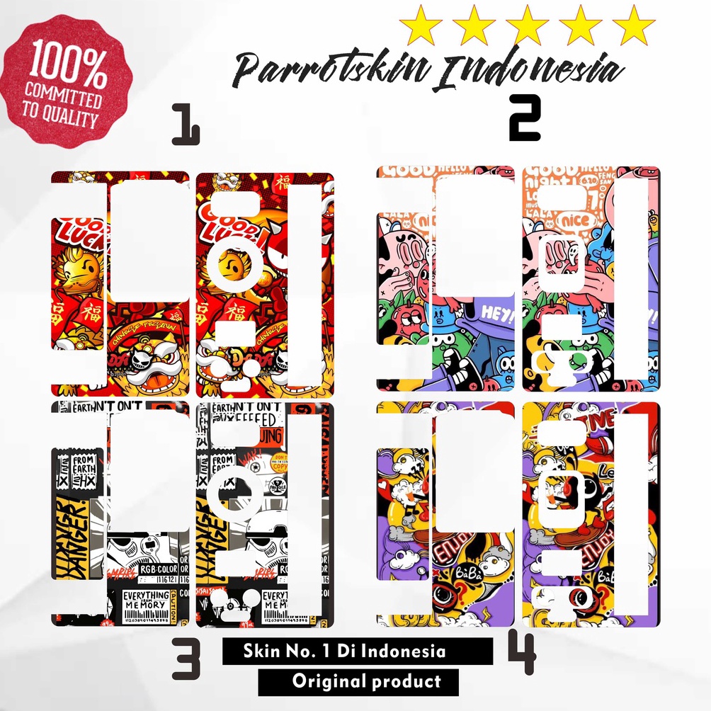 

PROMO TERGILA Garskin Sticker Inner Pulse aio V5 bisa Custom gambar