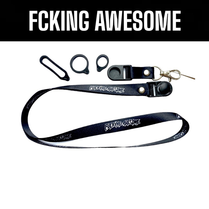 

FCKING AWESOME LANYARD PREMIUM GANTUNGAN HP GANTUNGAN KUNCI