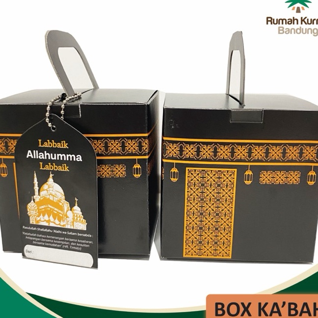 

KI3 Dus Box Kabah Kabah Paket Oleh Oleh Haji Umroh Premium Free Hangtag Kartu Ucapan Produksi Buraidah Isi 5 Pcs