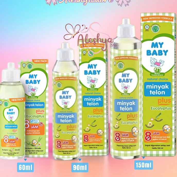 

FG2 MY BABY Minyak Telon Plus Penghangat Bayi Eucalyplus Lavender 6ml 9ml 15ml