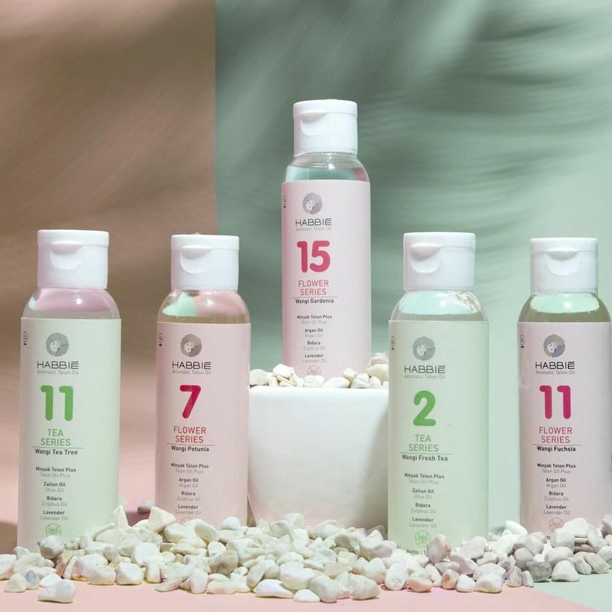 

Mega CHAROZA HABBIE Aromatic Telon Oil Tea Series Flower Series