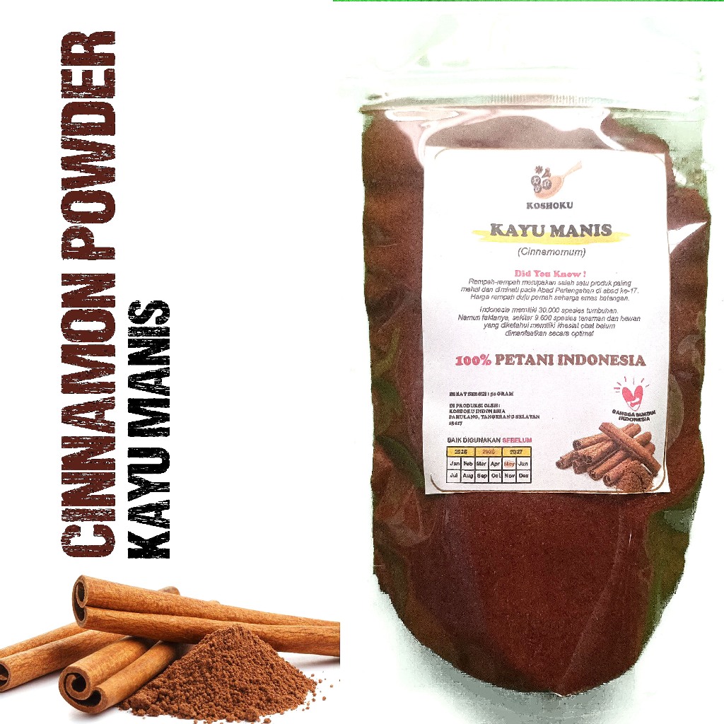 

Kayu Manis Bubuk 50 Gram Java Ciinnamon Powder