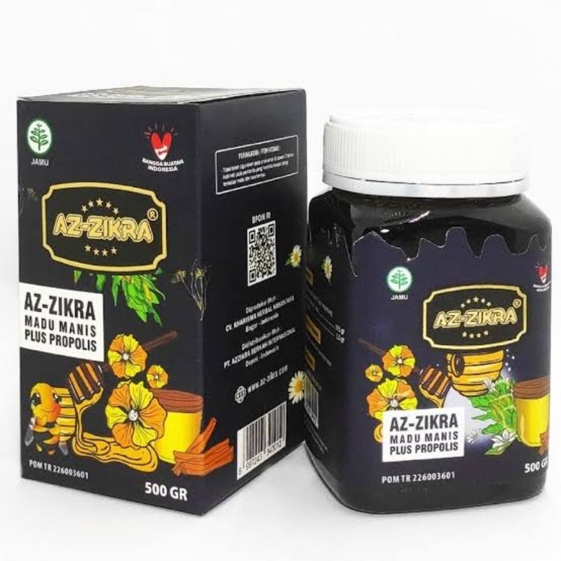 

Madu Az-Zikra Madu Manis Plus Propolis Original 500 gr