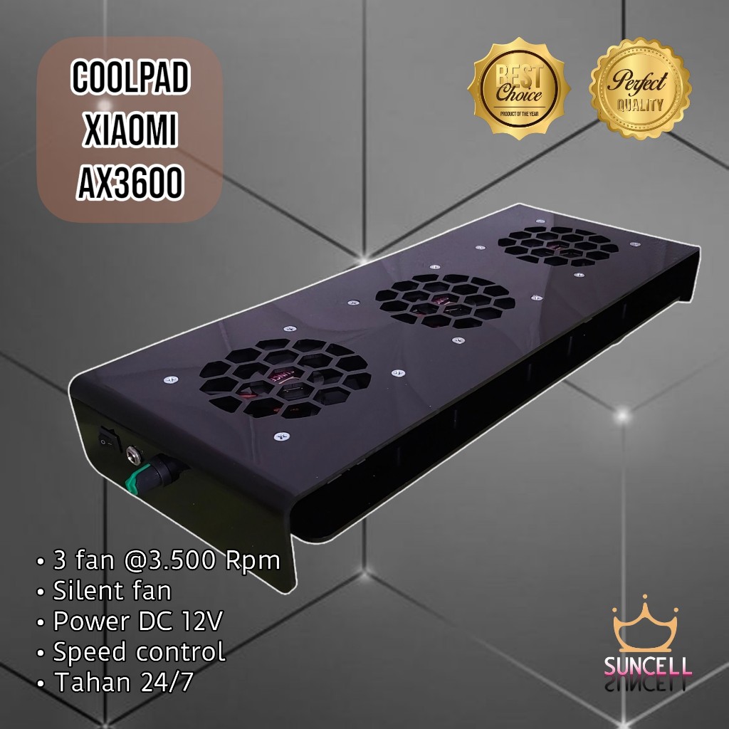 Kipas Fan Pendingin Wifi 6 Xiaomi AX3600 Gaming