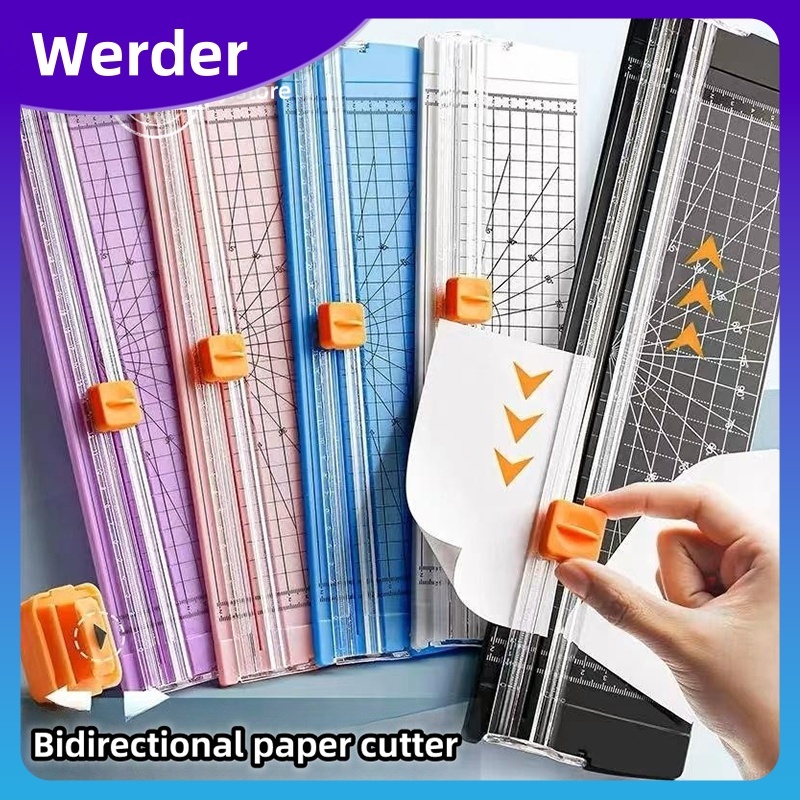 

Alat Potong Kertas / Paper Cutter / Paper Trimmer Kertas A4 Small Mini Paper Cutter