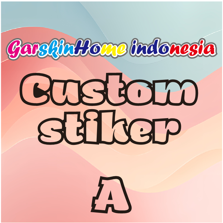 

Stiker custom murah bergarnsi,stiker promo,stiker gambar bebas stiker murah