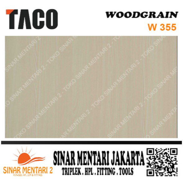 EDGING TACO WOODGRAIN W 355