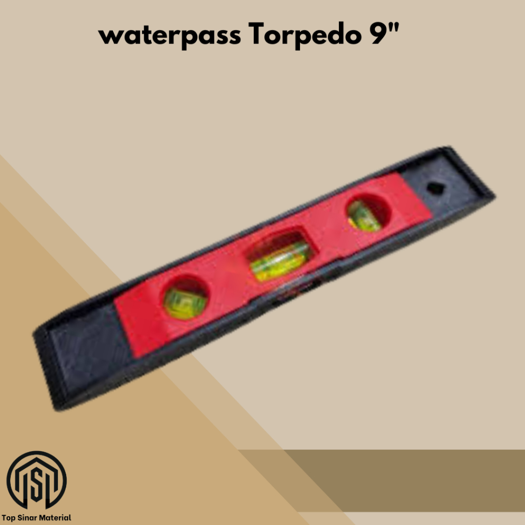

WATERPASS MAGNET TORPEDO 9 INCH (22,5CM) PENGGARIS AIR PENDEK