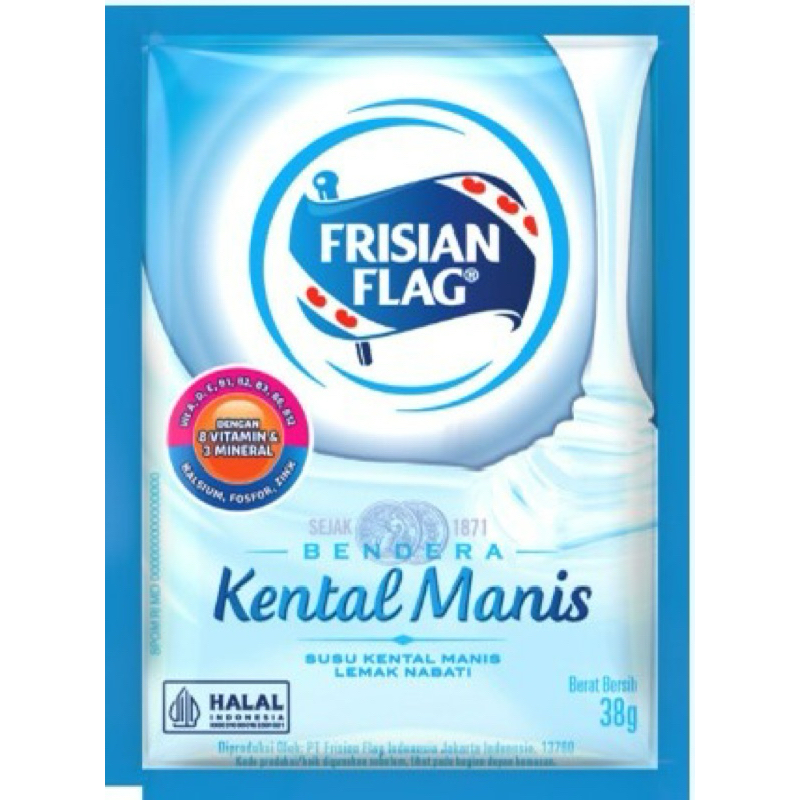 

Susu kental manis Frisian flag 38gram