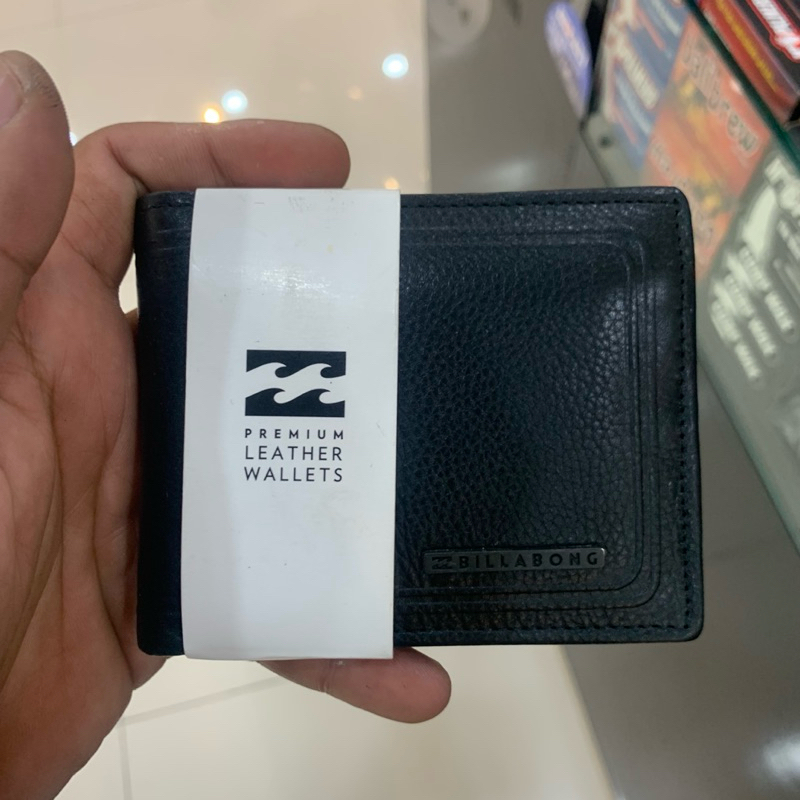 Dompet Pria Billabong Original Slupe 2 in 1 Black New