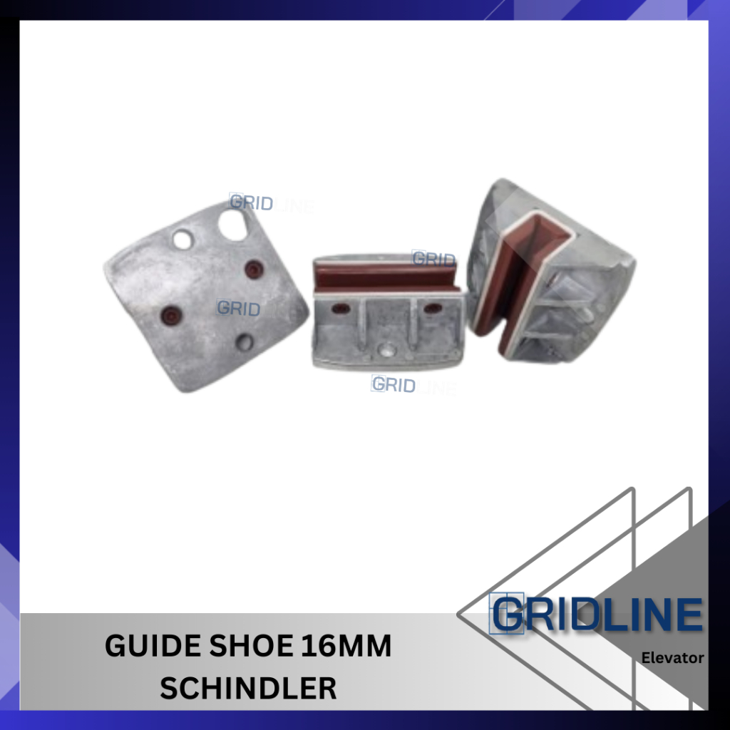 Guide Shoe Lift Schindler Gridline 16mm Sparepart Elevator