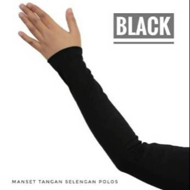 Handsock Manset Tangan Pria/Wanita ( LUSINAN isi 24 pasang ) Manset Lengan Panjang / Manset Olahraga