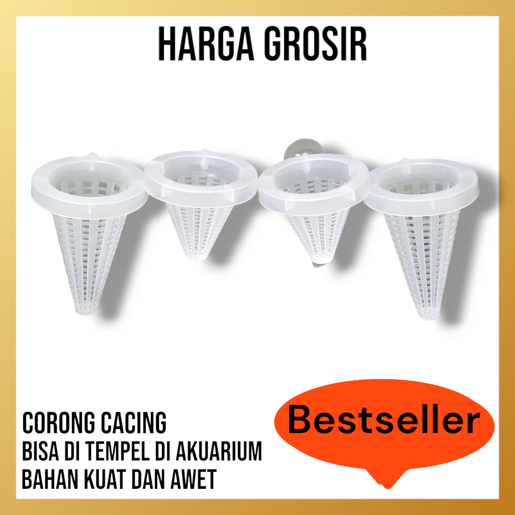 Corong Cacing Beku Cacing Sutra Wadah Cacing Harga Grosir