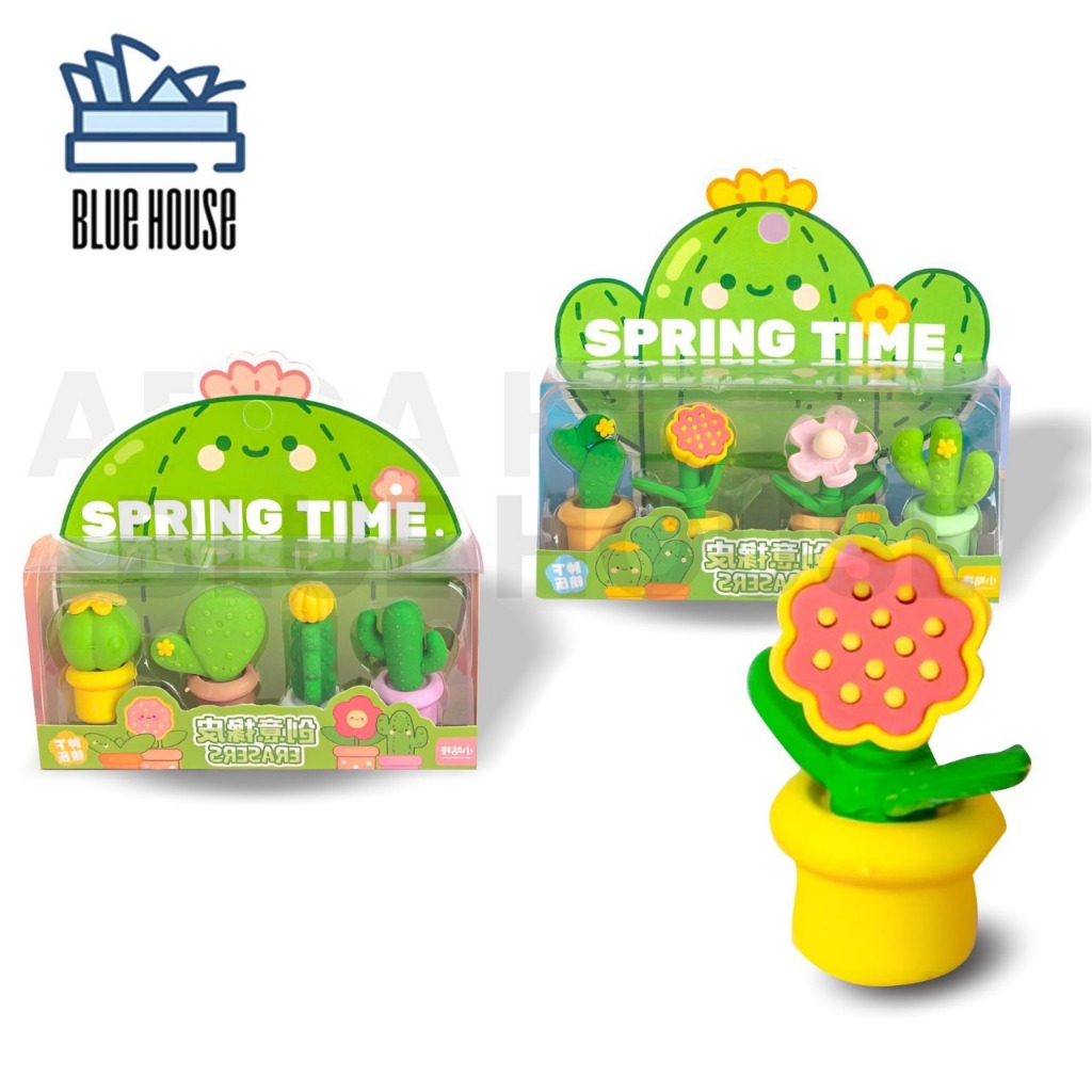 

Penghapus Anak Bentuk Pohon Kaktus Eraser Koleksi Atk Lucu 1 Set Isi 4 Motif Hadiah Ulang Tahun