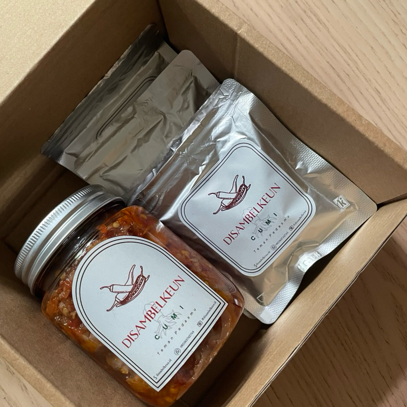 

Disambelkeun Cumi Bundling ( 1 Jar + 2 Sachets )