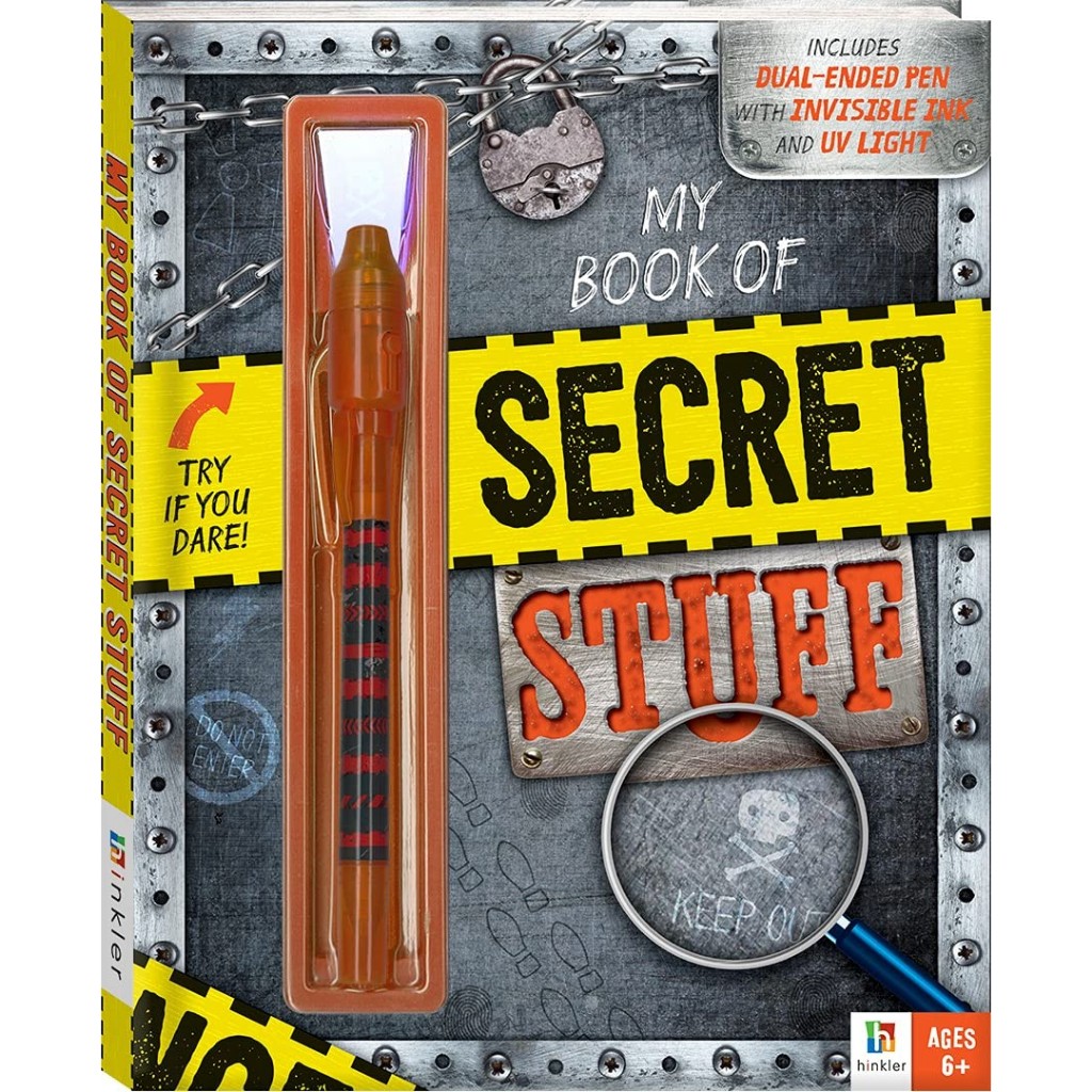 

My Book Of Secret Stuff Activity Book (Minus Pen)