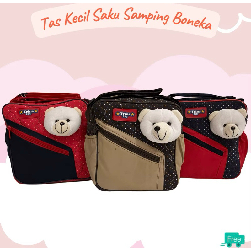 Tas Bayi Saku Samping Boneka/Tas Bayi Simple/Tas Bayi Fleksibel/Tas Bayi lucu