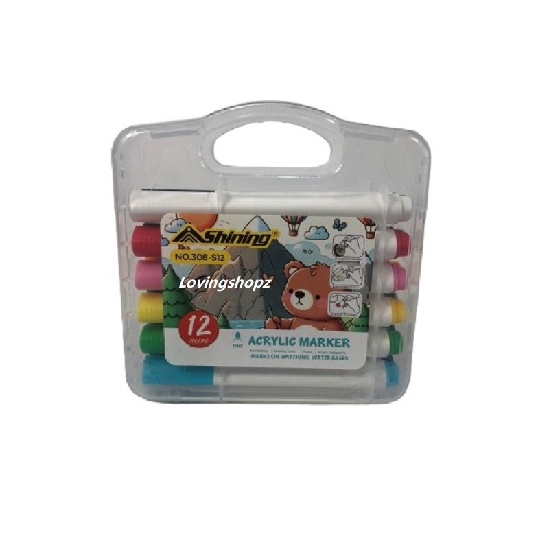 

Acrylic Marker per 12 Pcs