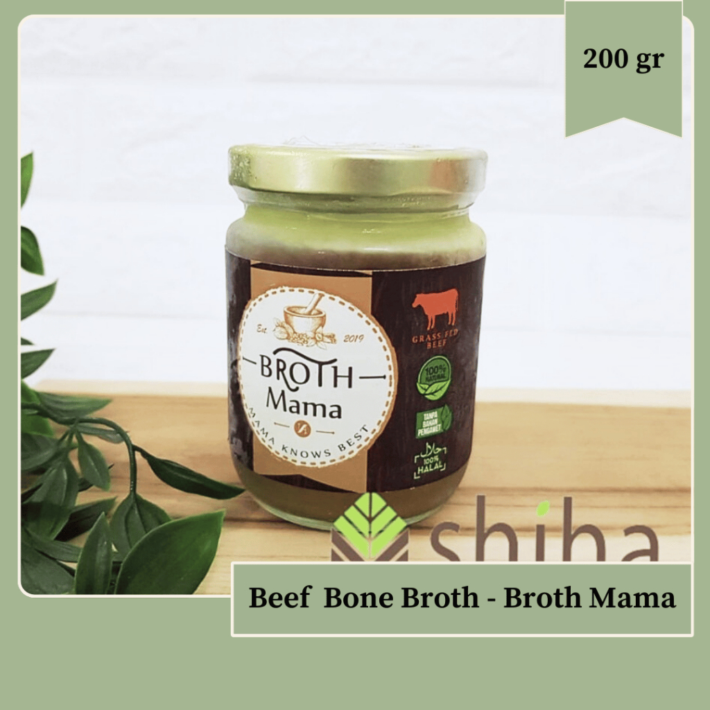 

GRASSFED BEEF BONE BROTH 400gr Brothmama Broth Mama | Warung Shiha