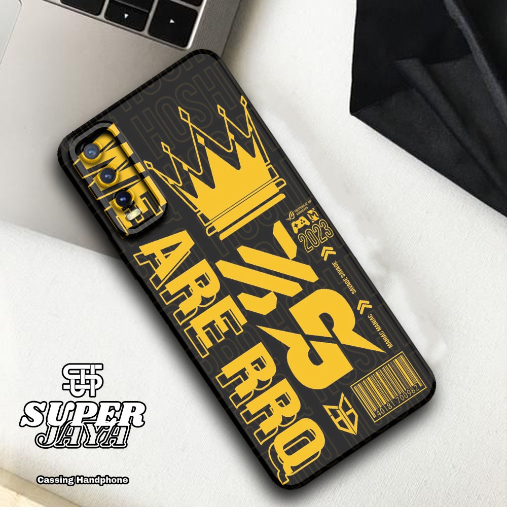 QW11 Casing Handphone Motif RRQ For VIVO Y20 Y20s Y12s Case HpTerbaru Keren Cover 2024 V23E 5G
