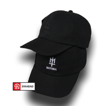 Topi maternal / topi baseball / topi pria distro / topi hitam pria / topi pria ori /