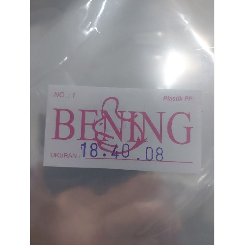 Plastik PP uk 18x40 08 cap Bening