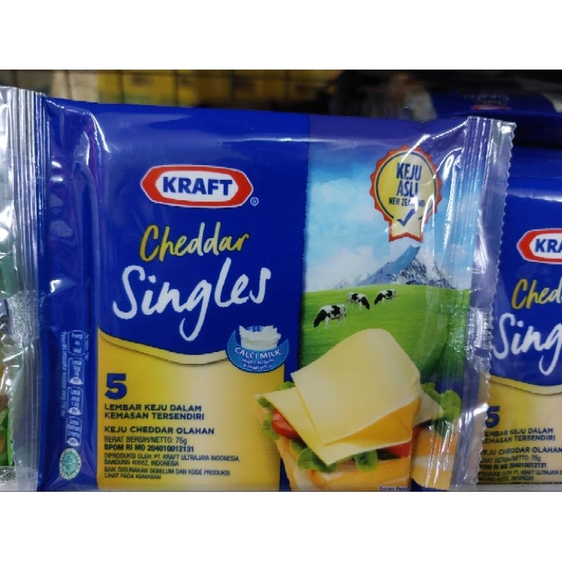 

KZ - kraft singles 5 lembar keju 75g