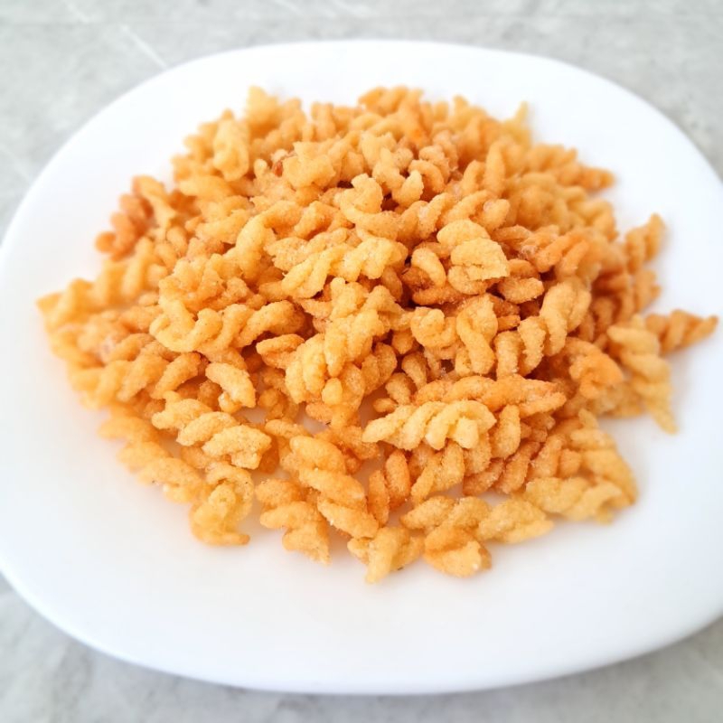 

Mac n Friends - 500Gr Makaroni Spiral Renyah/ Makaroni Ulir Renyah Aneka Rasa