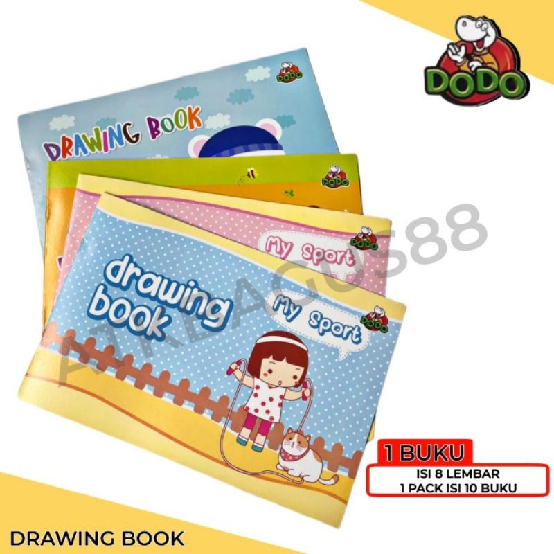 

Buku Gambar Kecil Dodo 8 Lembar/Buku Gambar/Buku Gambar Murah