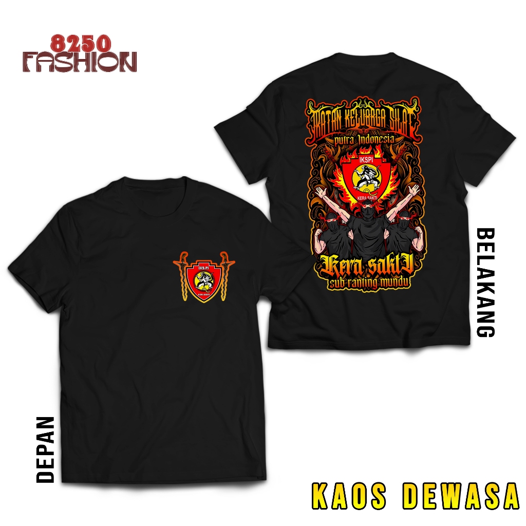 KAOS DEWASA - KAOS SABLON PERSAUDARAAN SETIA HATI 1932 - KAOS PREMIUM DEWASA - BAJU UNTUK PRIA DAN W