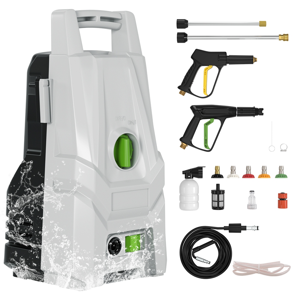 Mesin cuci listrik 1400W 3200 PSI 1,8GPM 5 nozel Pressure Washer
