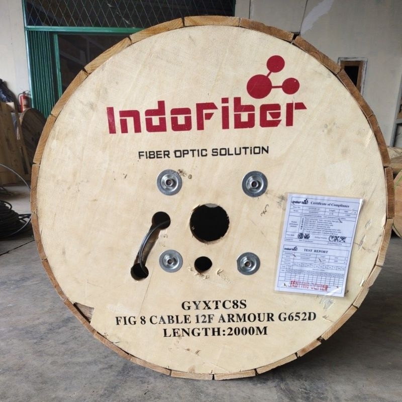 KU MINI 12 CORE FIGURE 8 ARMOUR 2KM INDOFIBER