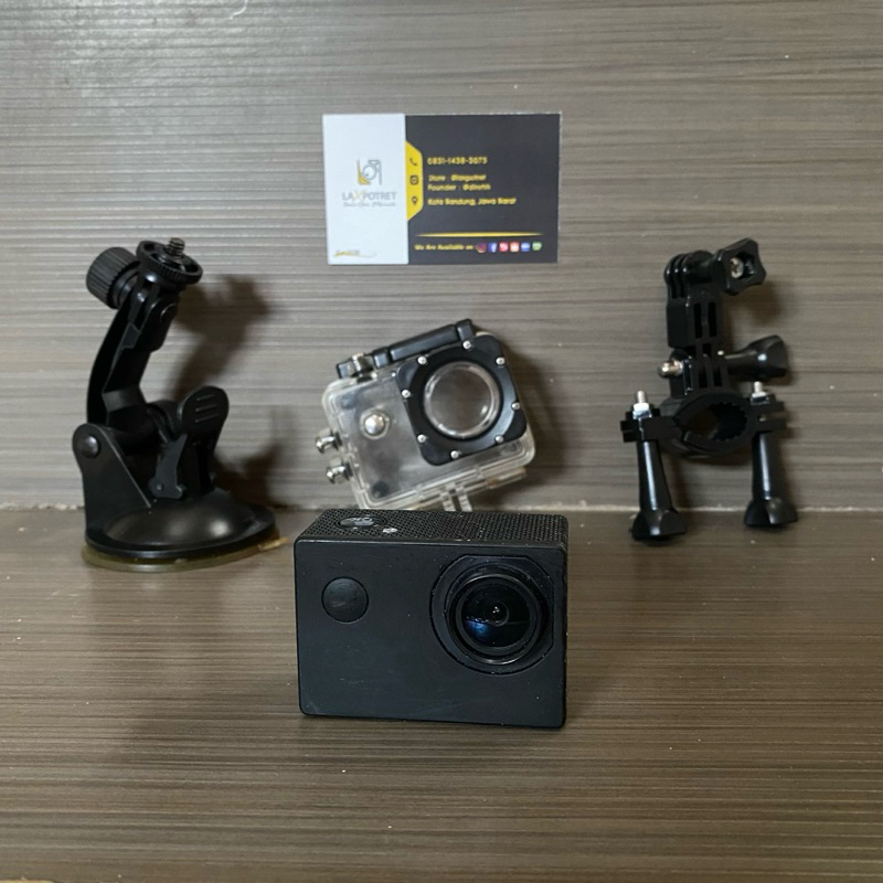 Kamera Action Camera GoPro HD 1080P 4K Video Foto Cam Motovlog Dasboard Mobil Vlog Helm motor