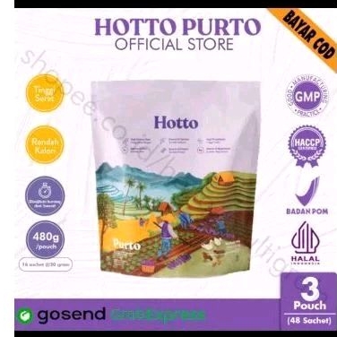 

Hotto Purto Multigrain paket 3pouch