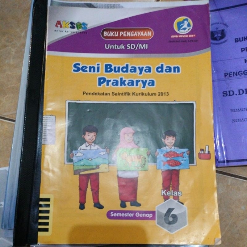 LKS Seni Budaya dan Prakarya SD/MI Kelas 6 Semester Genap Akses Edisi Revisi 2017