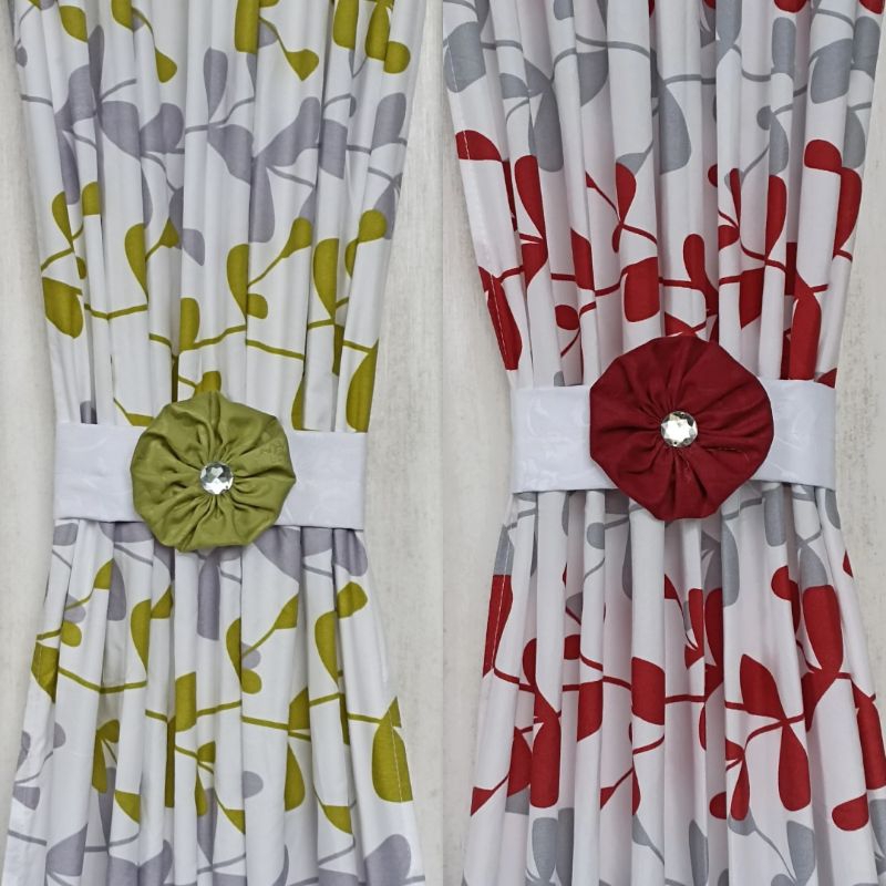 Gorden kupu kupu motif bunga berantai