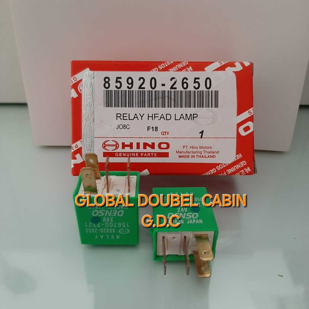 Relay head lamp K4 HINO LOHAN 85920-2650