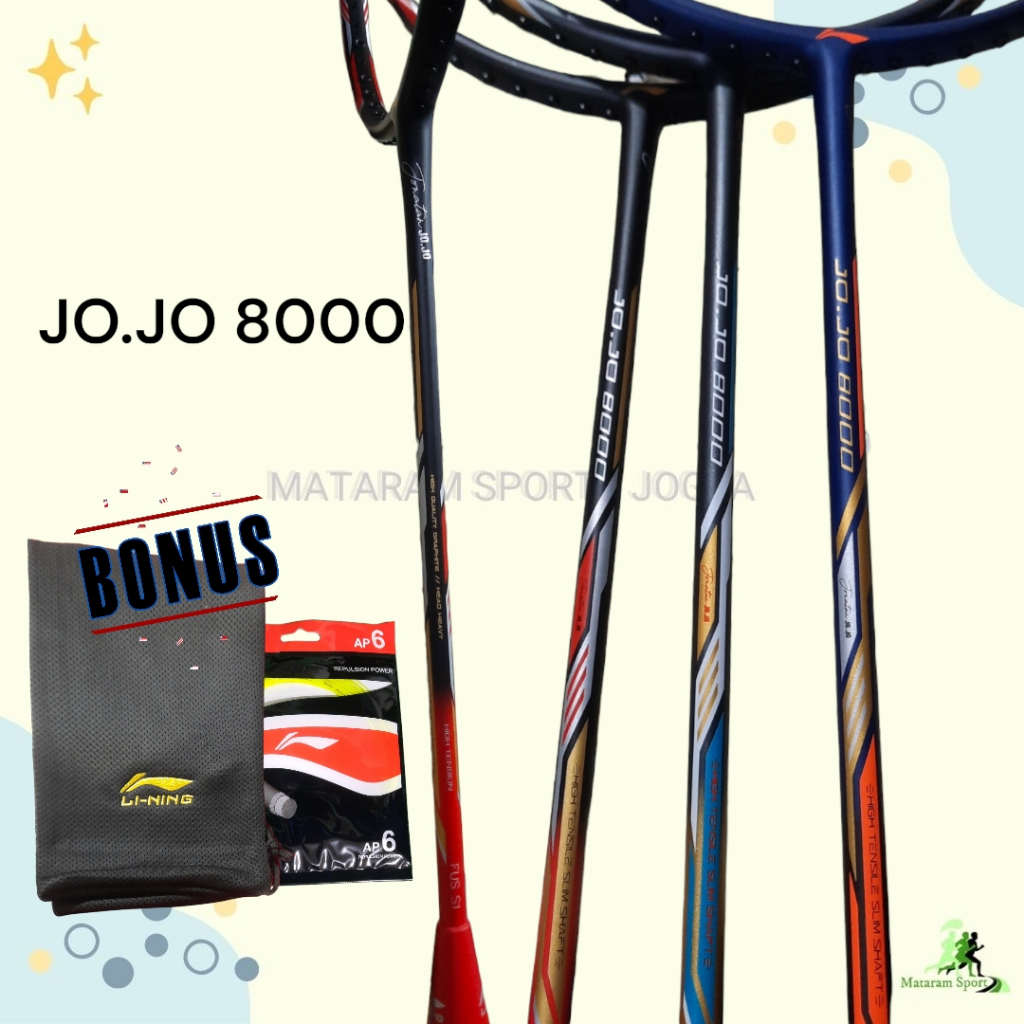 Raket Badminton Lining Jojo 8000 Signature Edition