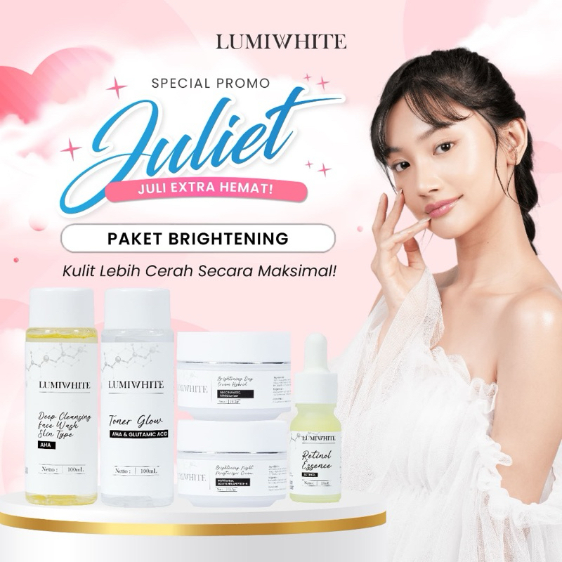 PAKET SKINCARE LENGKAP LUMIWHITE