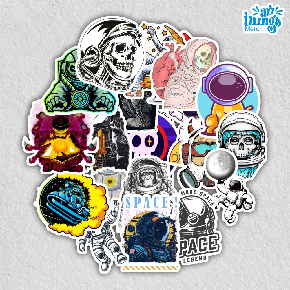 

Sticker Pack Astronout 20pcs / Sticker Aesthetic Pack / Sticker Pack Murah / Sticker Helm / Stiker Motor / Stiker Laptop